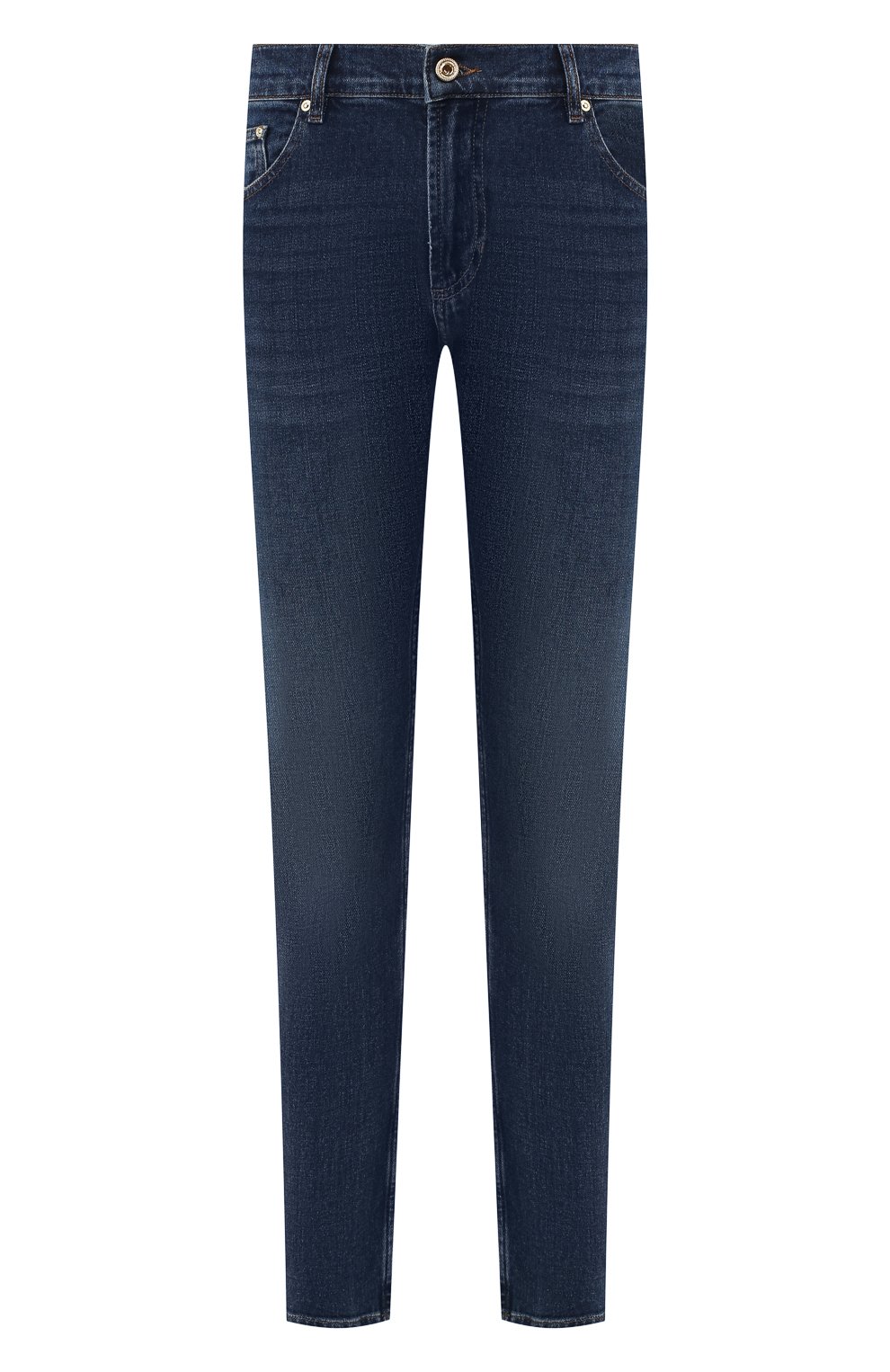 Джинсы VERSACE JEANS COUTURE синего цвета по цене 17300 руб., арт. A2GUA0SN-UUP500 RIC.VJC 19/60511, фото 1 Джинсы VERSACE JEANS COUTURE, арт. A2GUA0SN-UUP500 RIC.VJC 19/60511, фото 1