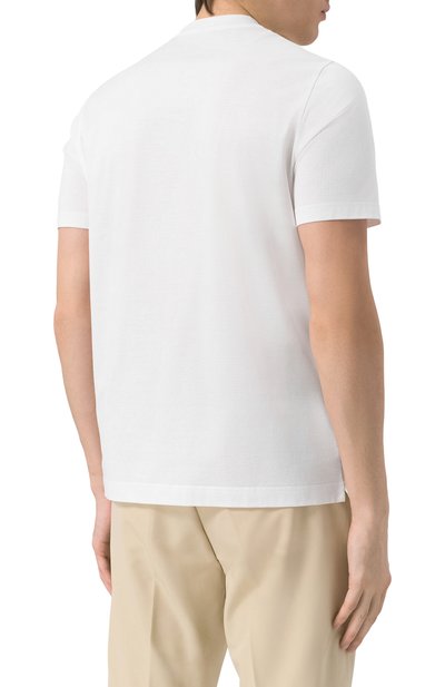 Хлопковая футболка CAPOBIANCO, арт. 18M660.MK00., фото 4