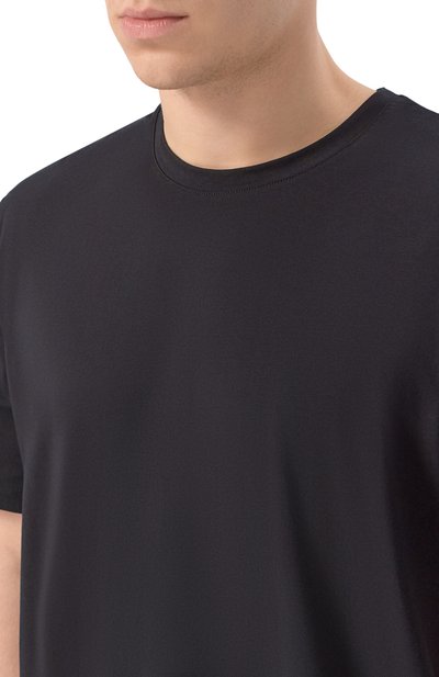 Хлопковая футболка 7 FOR ALL MANKIND, арт. 7MR01237-BLK, фото 5