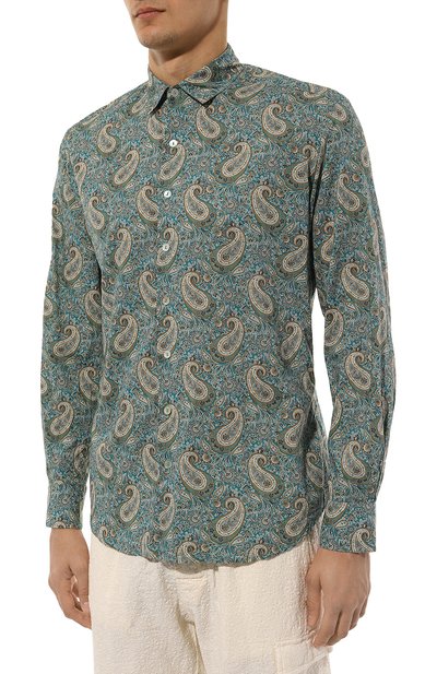 Хлопковая рубашка MC2 SAINT BARTH, арт. STBM/SIKELIA/01183F, фото 3