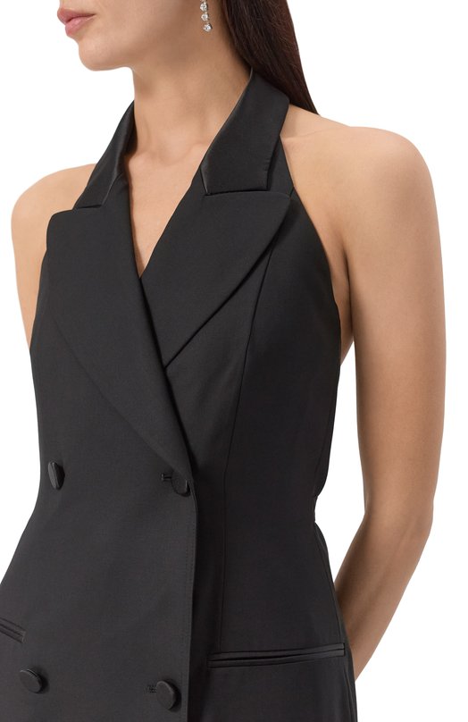 Шерстяной комбинезон Moschino A0446/5538 Чёрный  A0446/5538 Фото 5