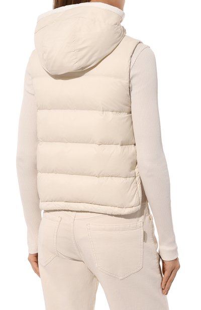 Пуховый жилет BRUNELLO CUCINELLI, арт. MR4052645, фото 4