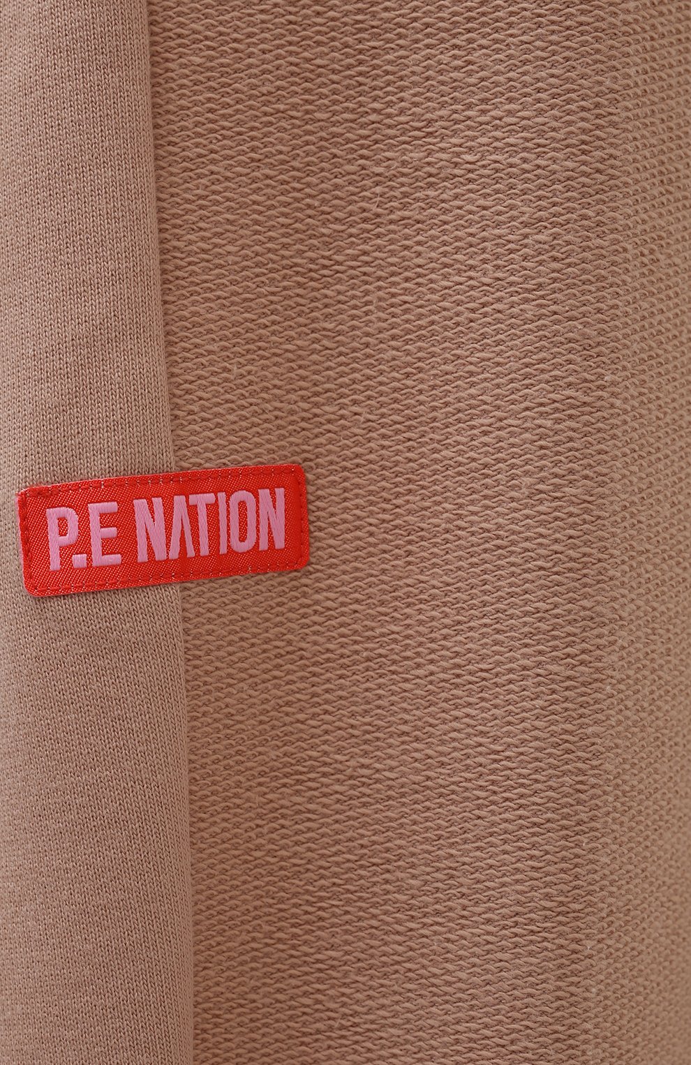 Хлопковые джоггеры P.E. NATION светло-бежевого цвета по цене 12550 руб., арт. 21PE1P096, фото 5 Хлопковые джоггеры P.E. NATION, арт. 21PE1P096, фото 5