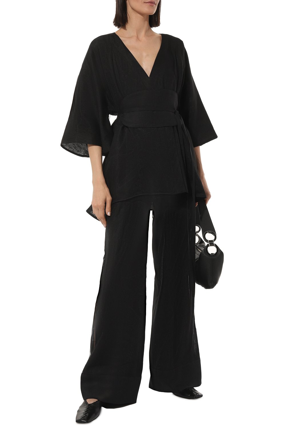 Брюки изо льна и хлопка MIDGARD PARIS, арт. B41701, фото 2