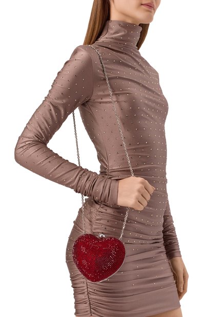 Клатч crystal heart MACH & MACH, арт. PF25-BG0020-SUE-BRD, фото 2