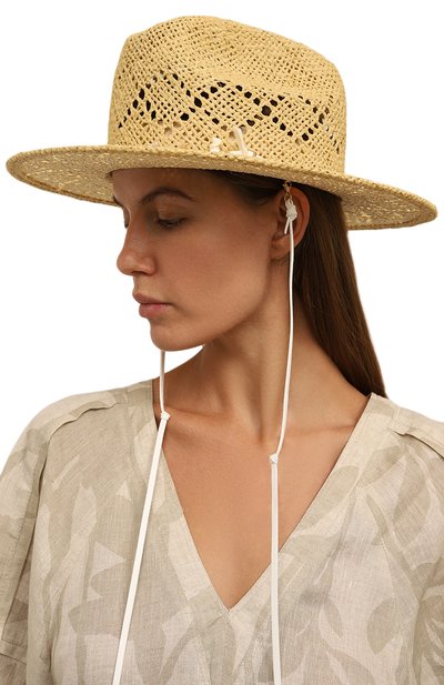 Соломенная шляпа west   COCOSHNICK HEADDRESS, арт. WESTBANANAMILK, фото 2