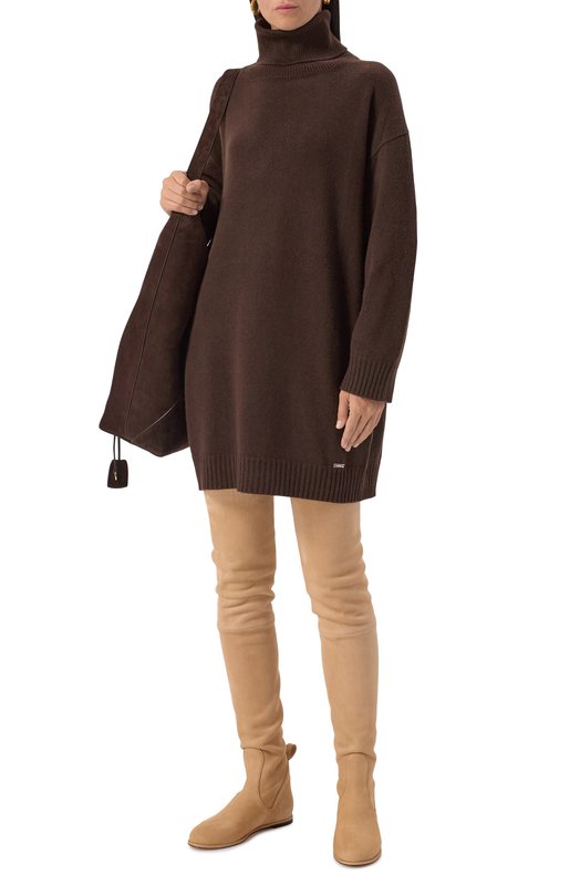 Кашемировое платье Kiton D5471520057 Коричневый  D5471520057 Фото 2