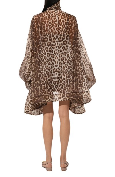 Платье изо льна и шелка ZIMMERMANN, арт. 1404DF241, фото 4