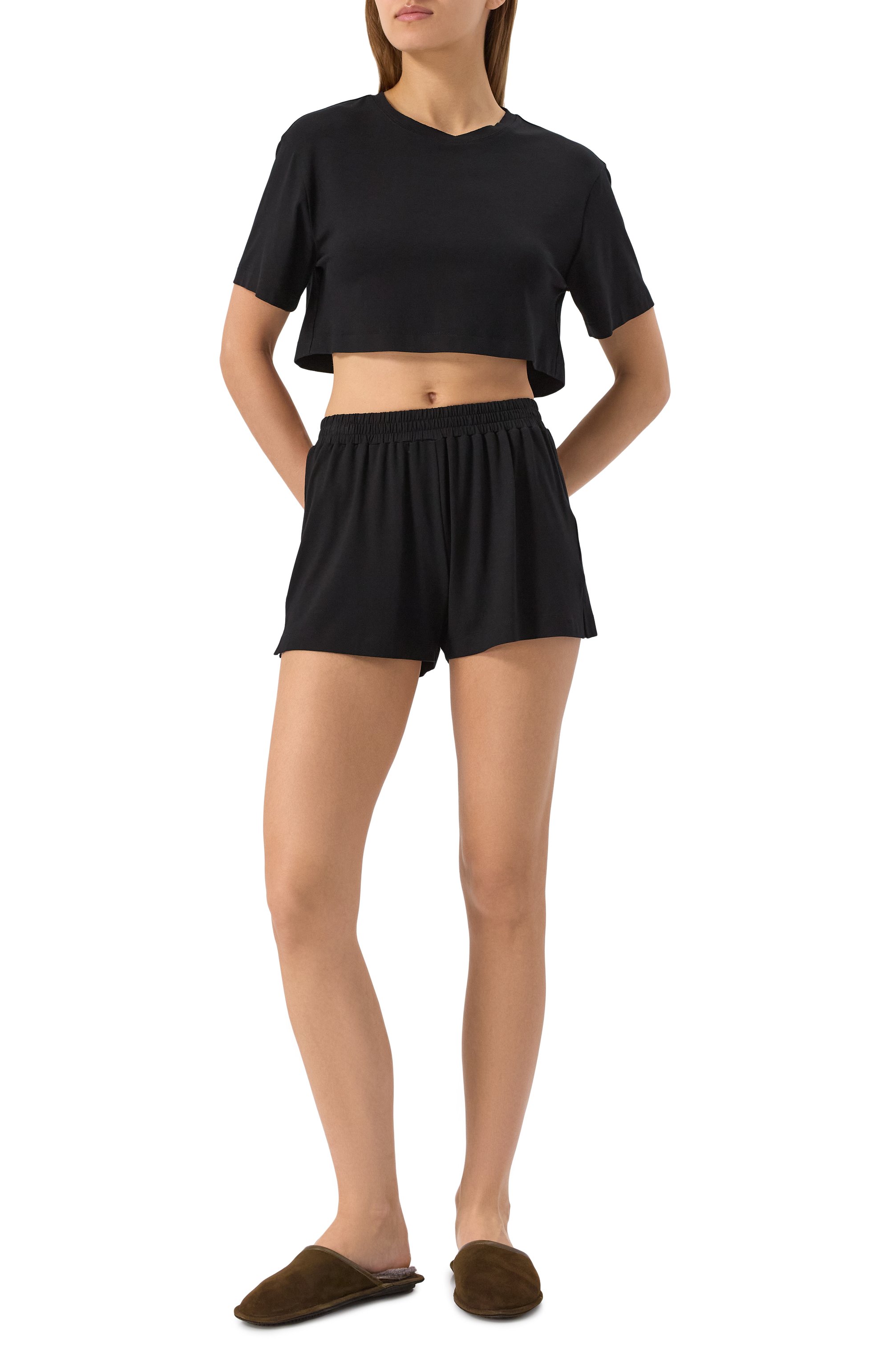 Шорты из вискозы EDOMO, арт. S007001FW2324, фото 2