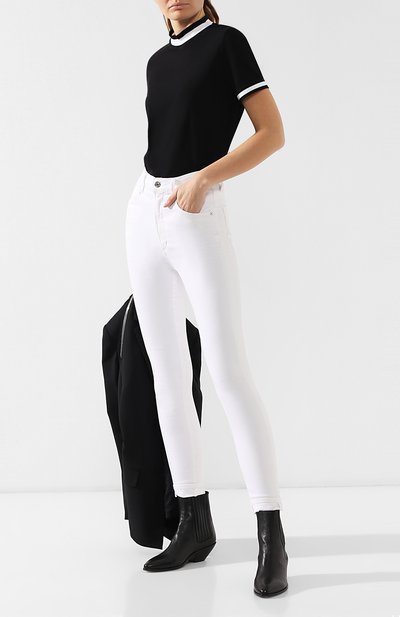 Хлопковая футболка ALEXANDERWANG.T, арт. 4C491075B0, фото 2