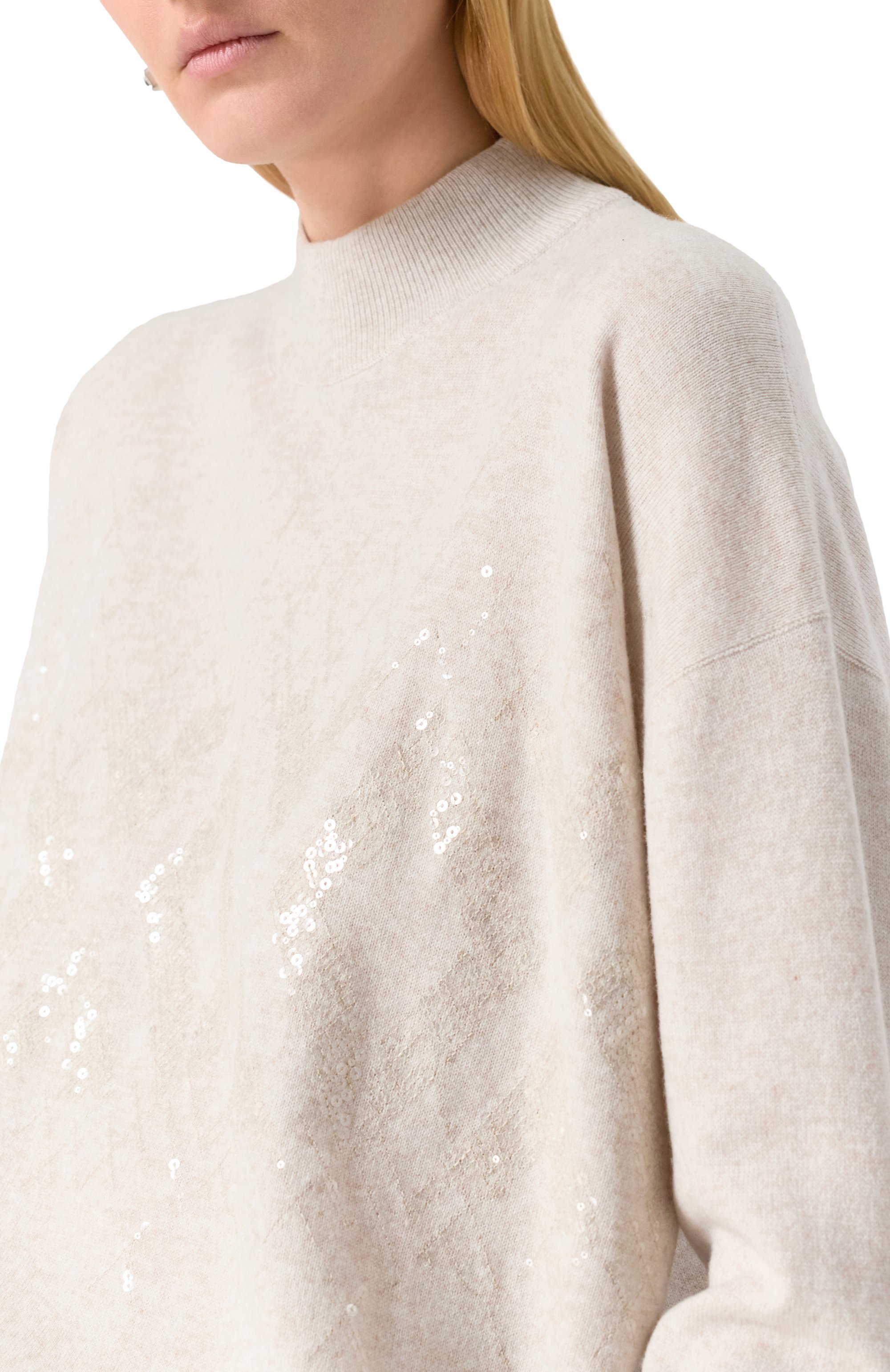 Пуловер из шерсти и кашемира BRUNELLO CUCINELLI, арт. M16195104, фото 5