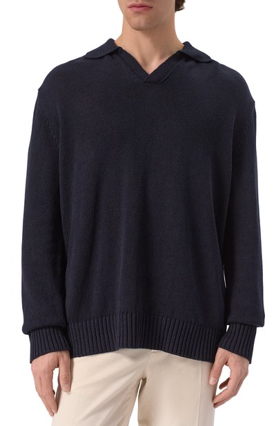 Поло из шелка и льна MVST, арт. 25E/X1P/0/A013/7660, фото 3