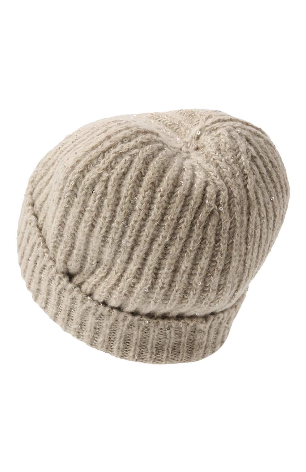 Шапка ANTONELLI FIRENZE бежевого цвета по цене 22150 руб., арт. 41339M/40852, фото 3 Шапка ANTONELLI FIRENZE, арт. 41339M/40852, фото 3