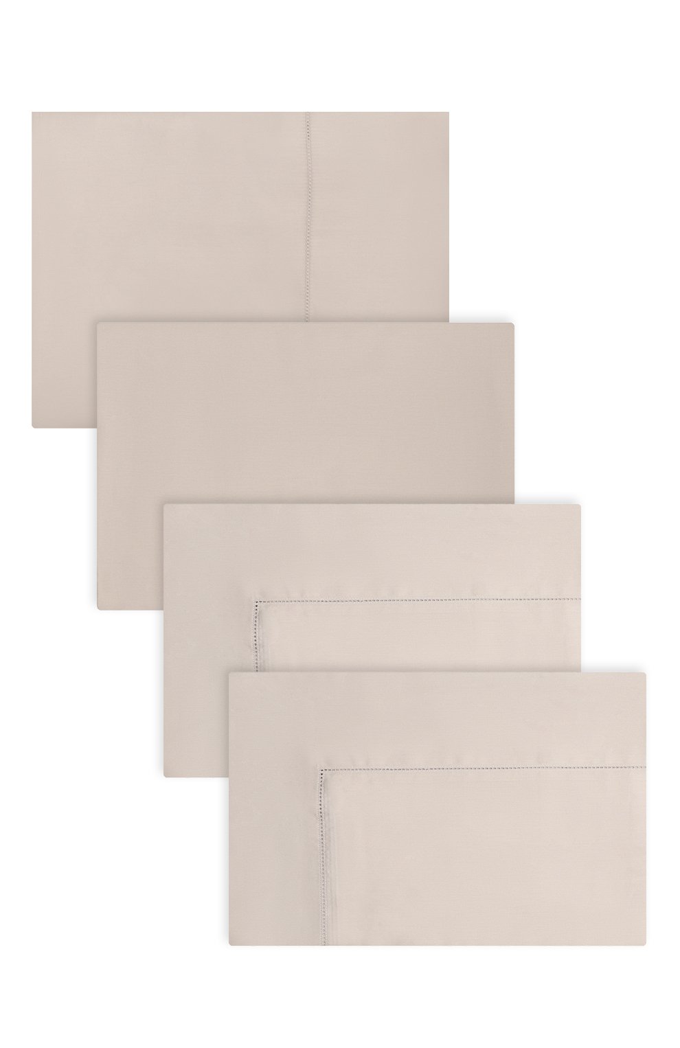 Комплект постельного белья single a'jour FRETTE кремового цвета по цене 114500 руб., арт. F00409 E3491 260A, фото 1 Комплект постельного белья single a'jour FRETTE, арт. F00409 E3491 260A, фото 1