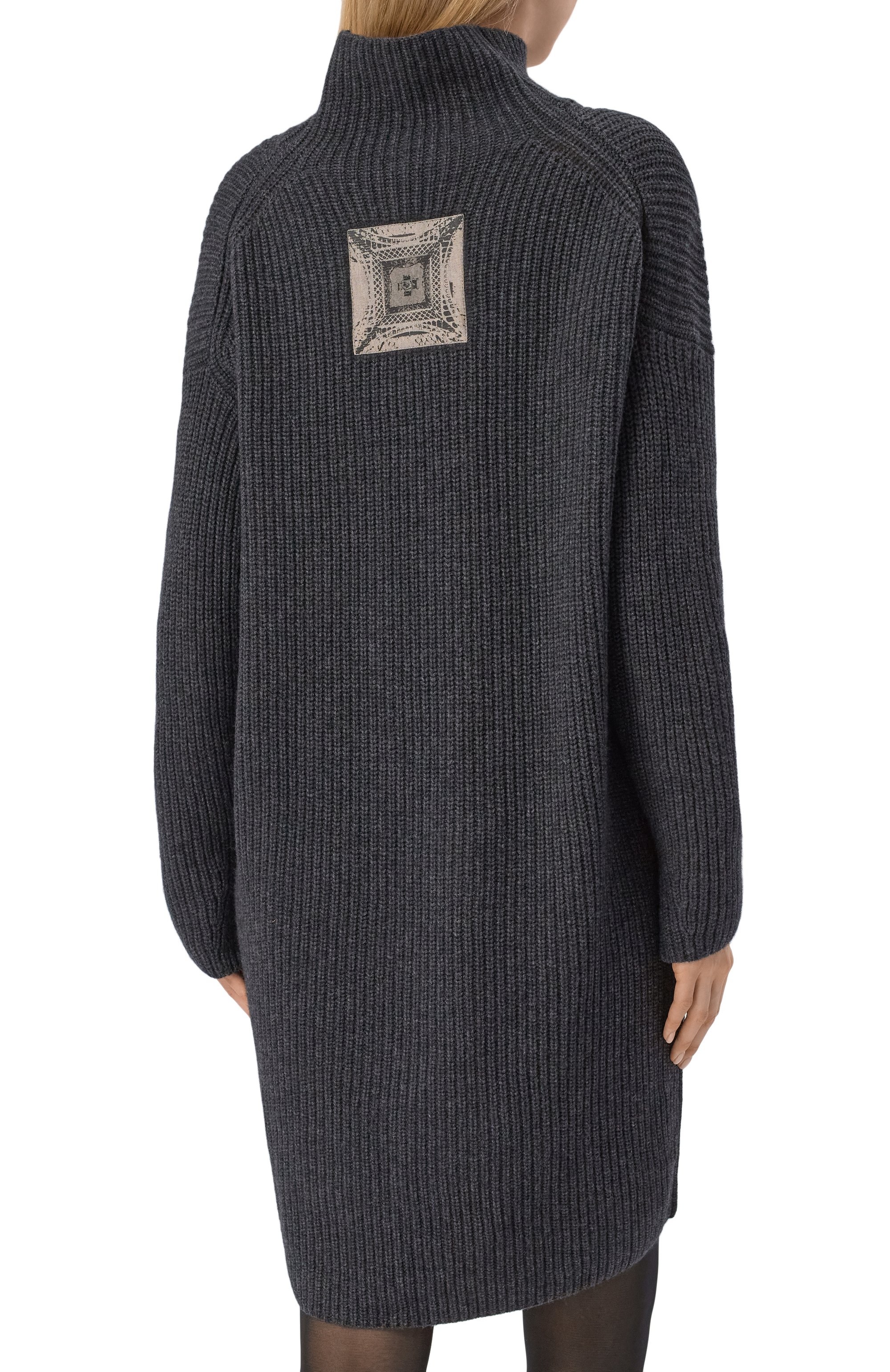 Платье из шерсти и кашемира MIDGARD PARIS, арт. DS74WL-OS-BK, фото 4