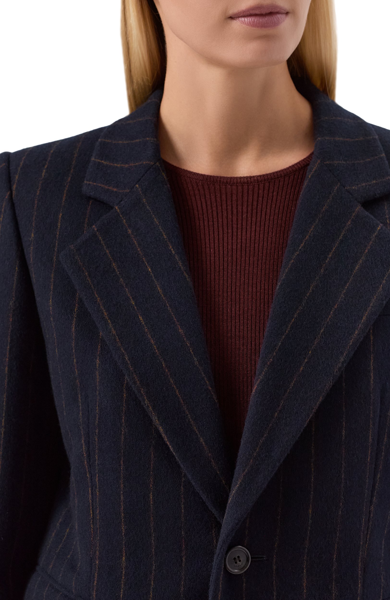Жакет из шерсти и кашемира SAINT LAURENT, арт. 871064/Y3L67, фото 5