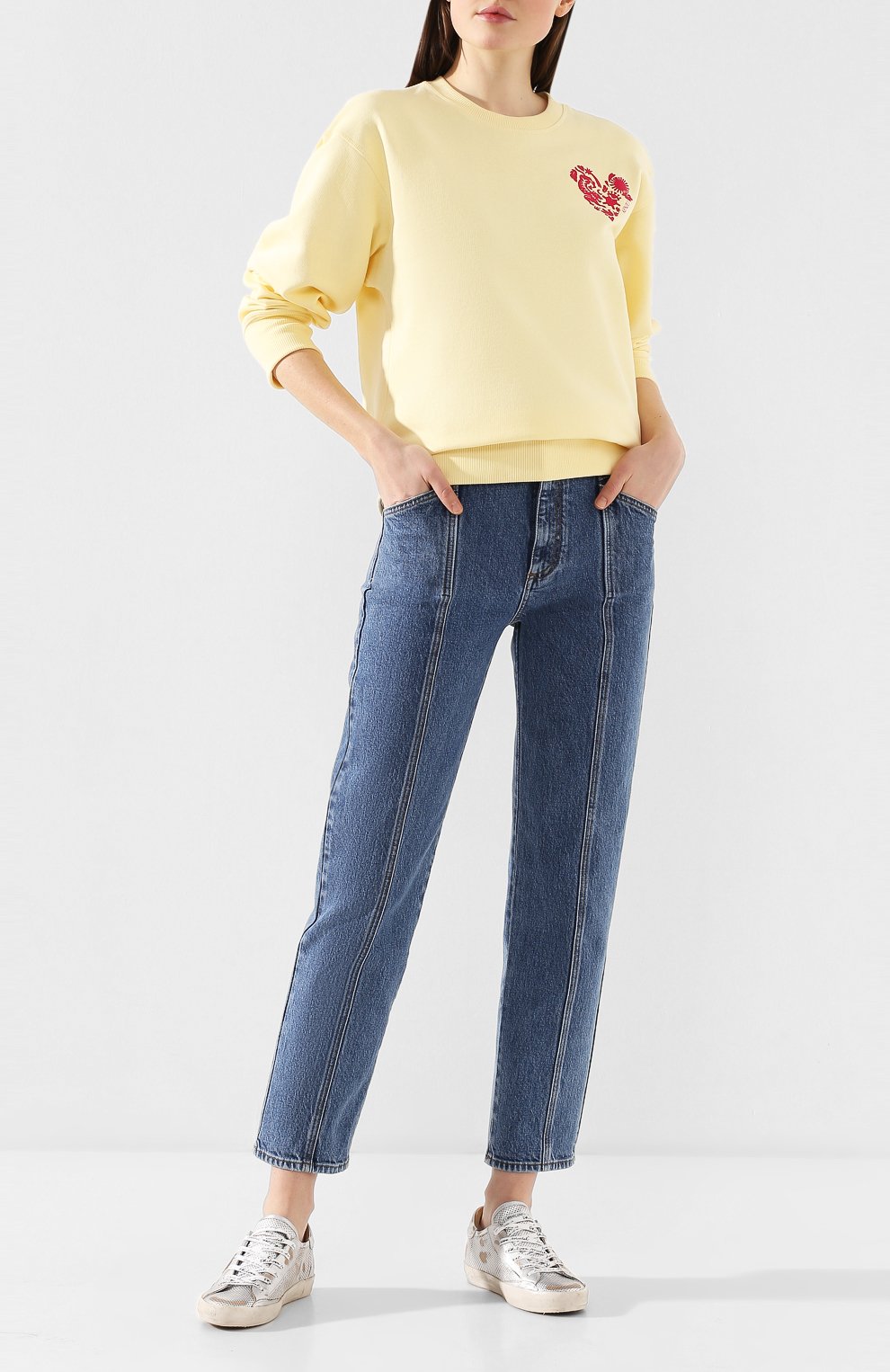 Хлопковый свитшот KENZO, арт. FA52SW9024Z8, фото 2