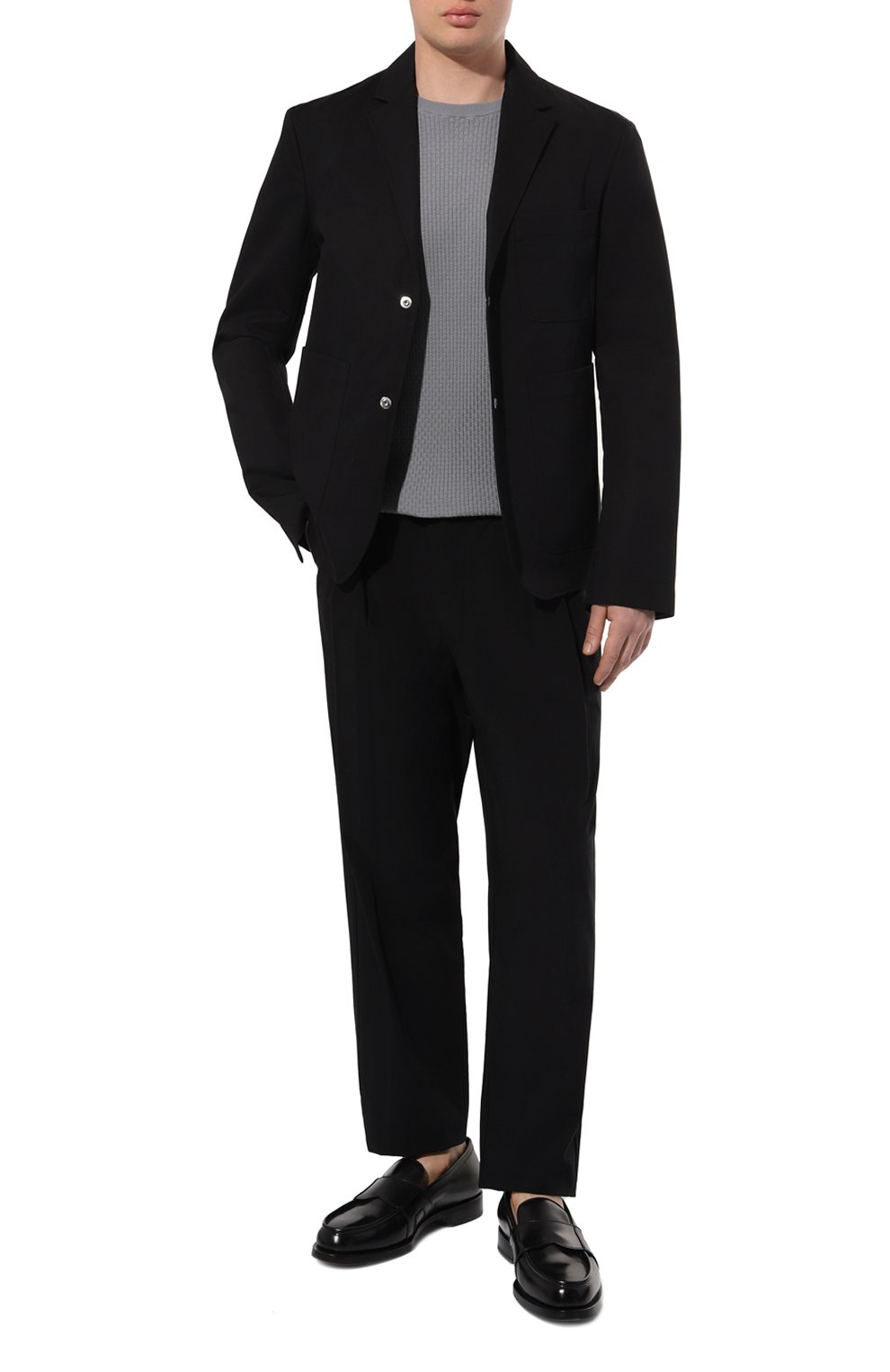 Хлопковый джемпер ANDREA CAMPAGNA, арт. P24-M7035, фото 2