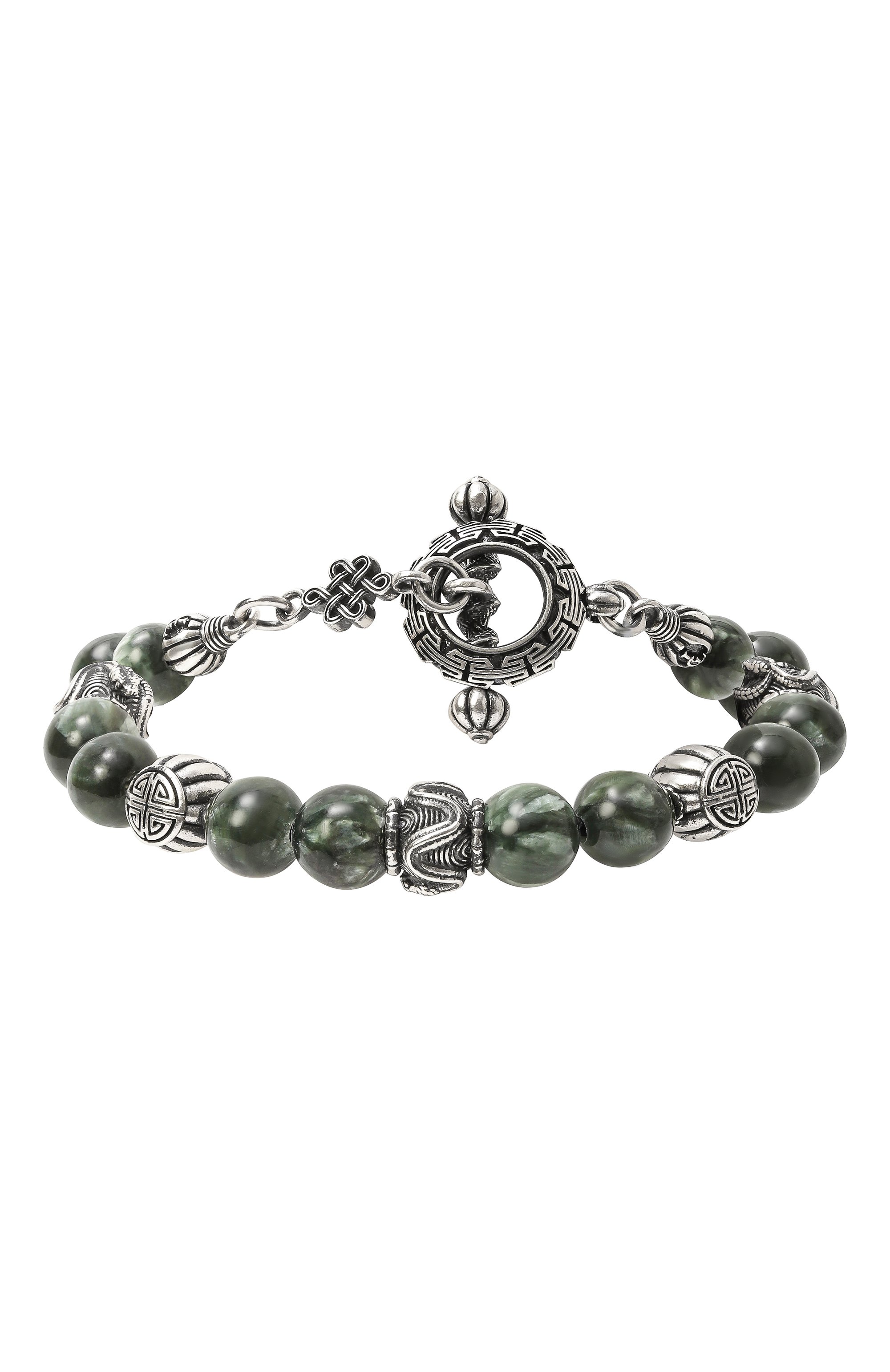 Браслет страж мудрости GL JEWELRY серебряного цвета по цене 35750 руб., арт. PB789S, фото 1 Браслет страж мудрости GL JEWELRY, арт. PB789S, фото 1
