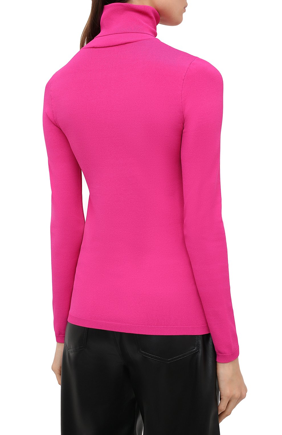Водолазка из вискозы STELLA MCCARTNEY фуксия цвета по цене 69950 руб., арт. 601794/S2076, фото 4 Водолазка из вискозы STELLA MCCARTNEY, арт. 601794/S2076, фото 4