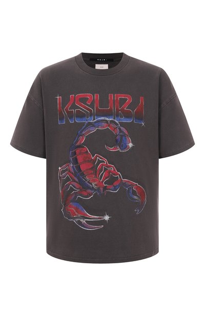 Мужская хлопковая футболка KSUBI, арт. MPF25TE026