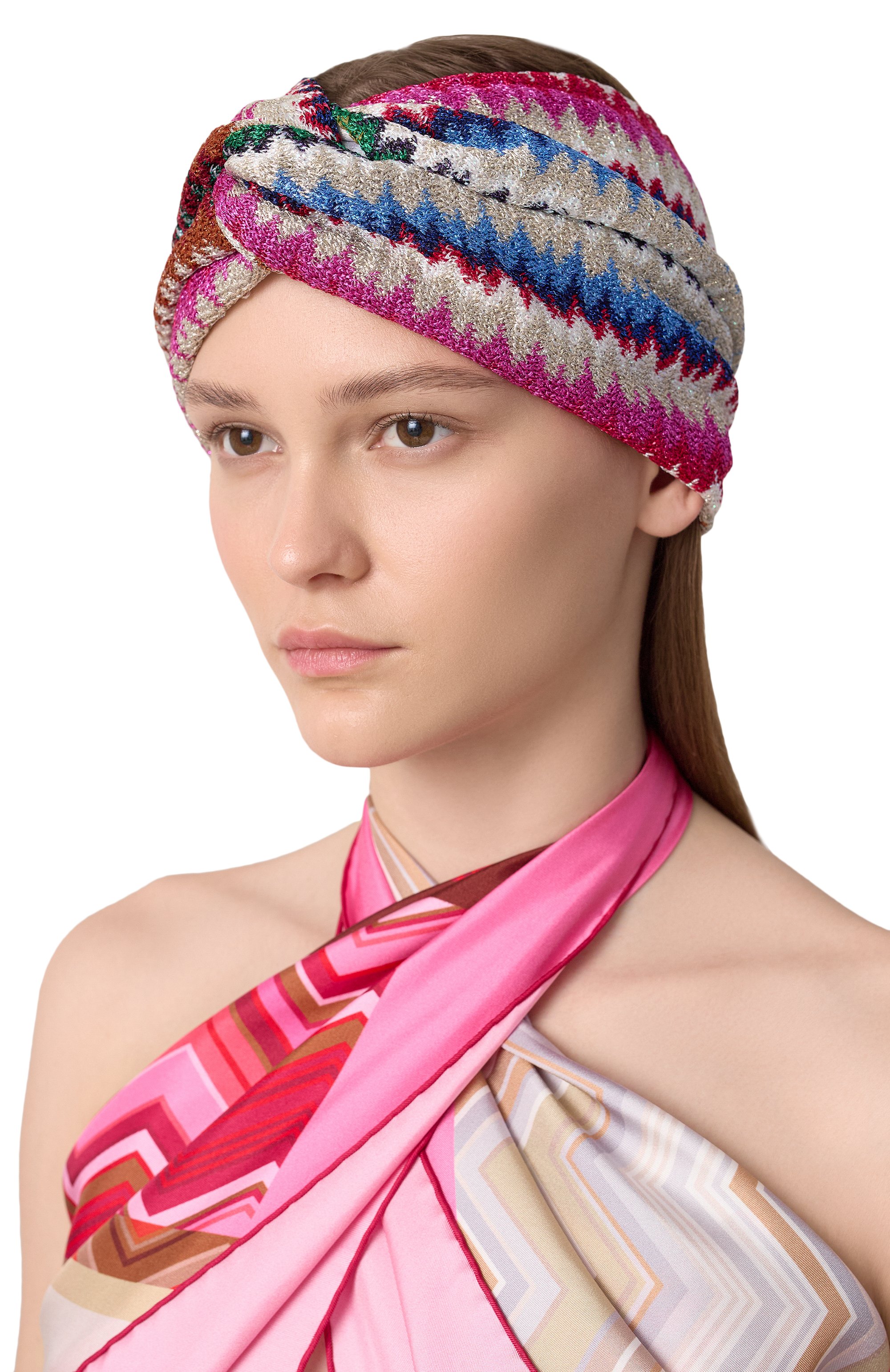 Повязка на голову из вискозы MISSONI, арт. FCFLVMDA007, фото 2