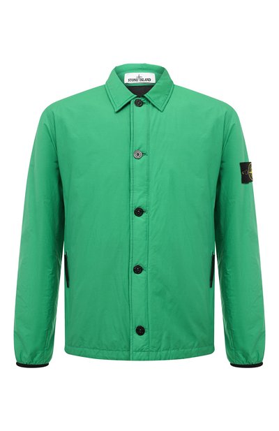 Хлопковая куртка-рубашка STONE ISLAND, арт. 751511525, фото 1