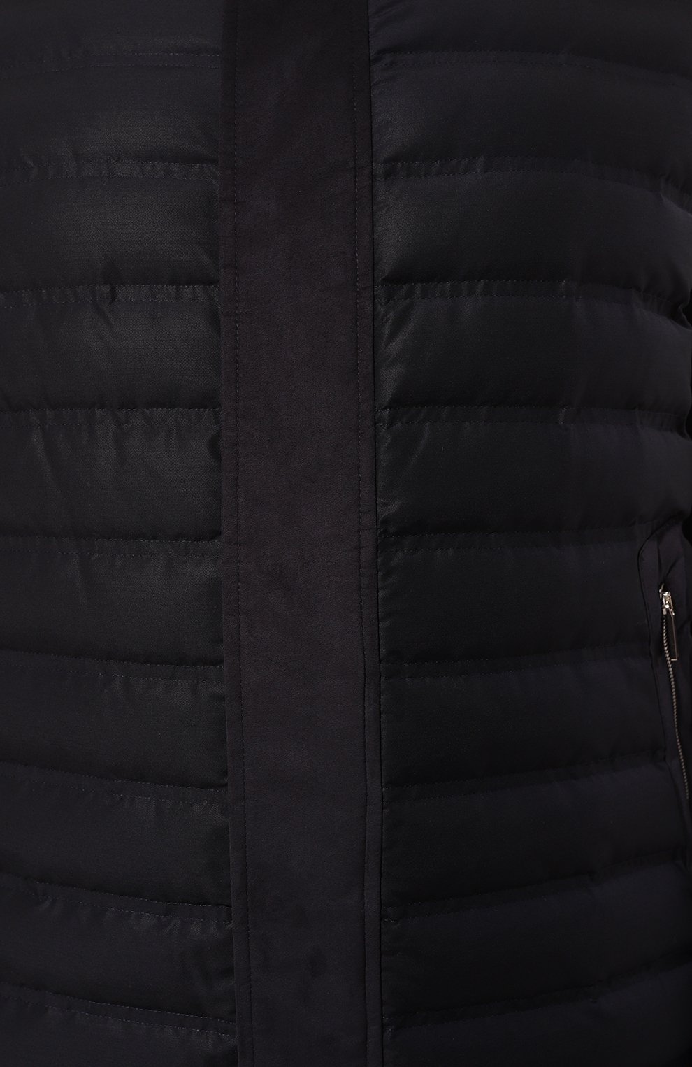 Пуховый жилет ZILLI темно-синего цвета по цене 486500 руб., арт. PGZ111M03024045UA/62, фото 5 Пуховый жилет ZILLI, арт. PGZ111M03024045UA/62, фото 5