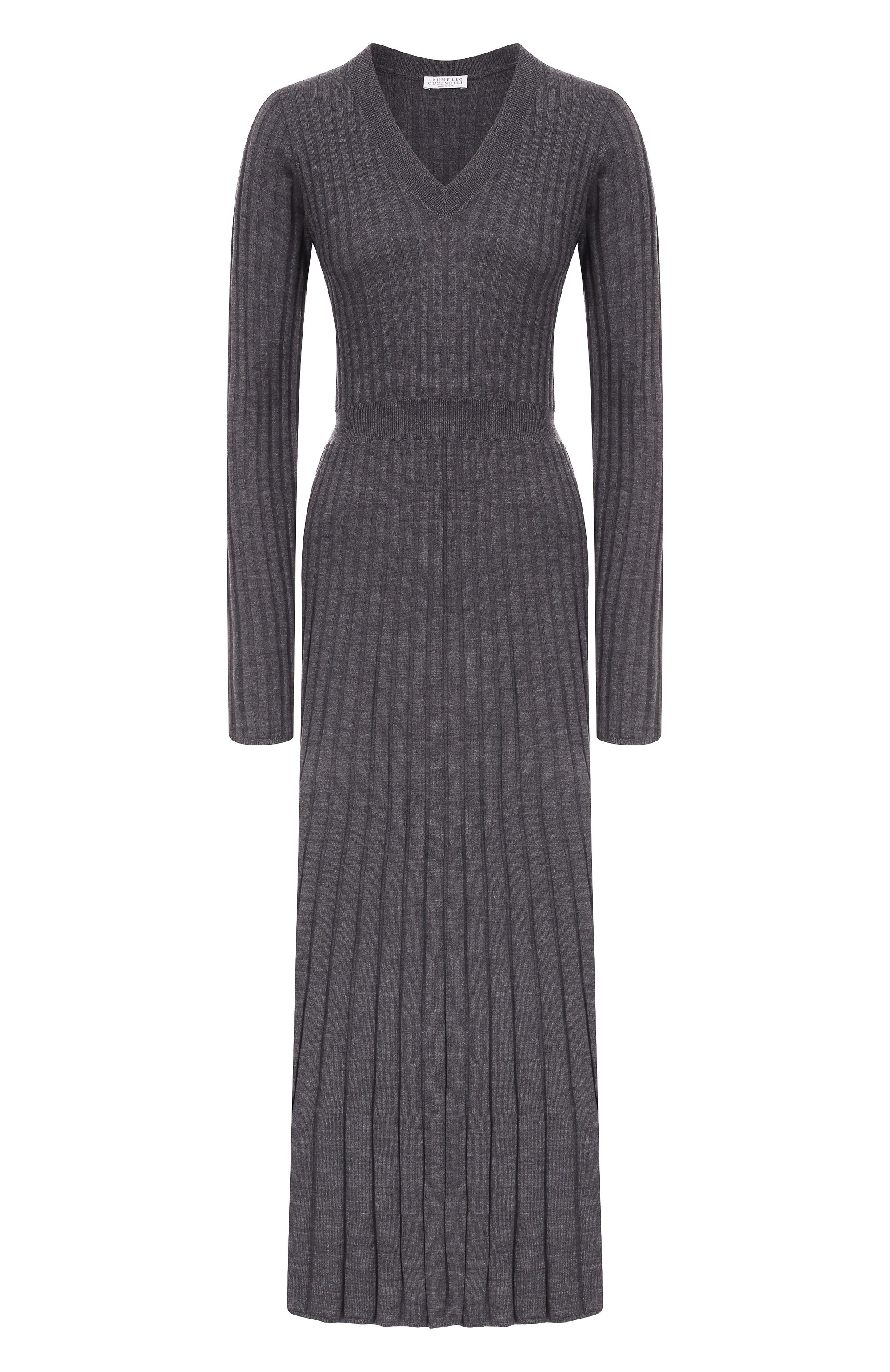 Шерстяное платье BRUNELLO CUCINELLI, арт. MHR895A92, фото 1