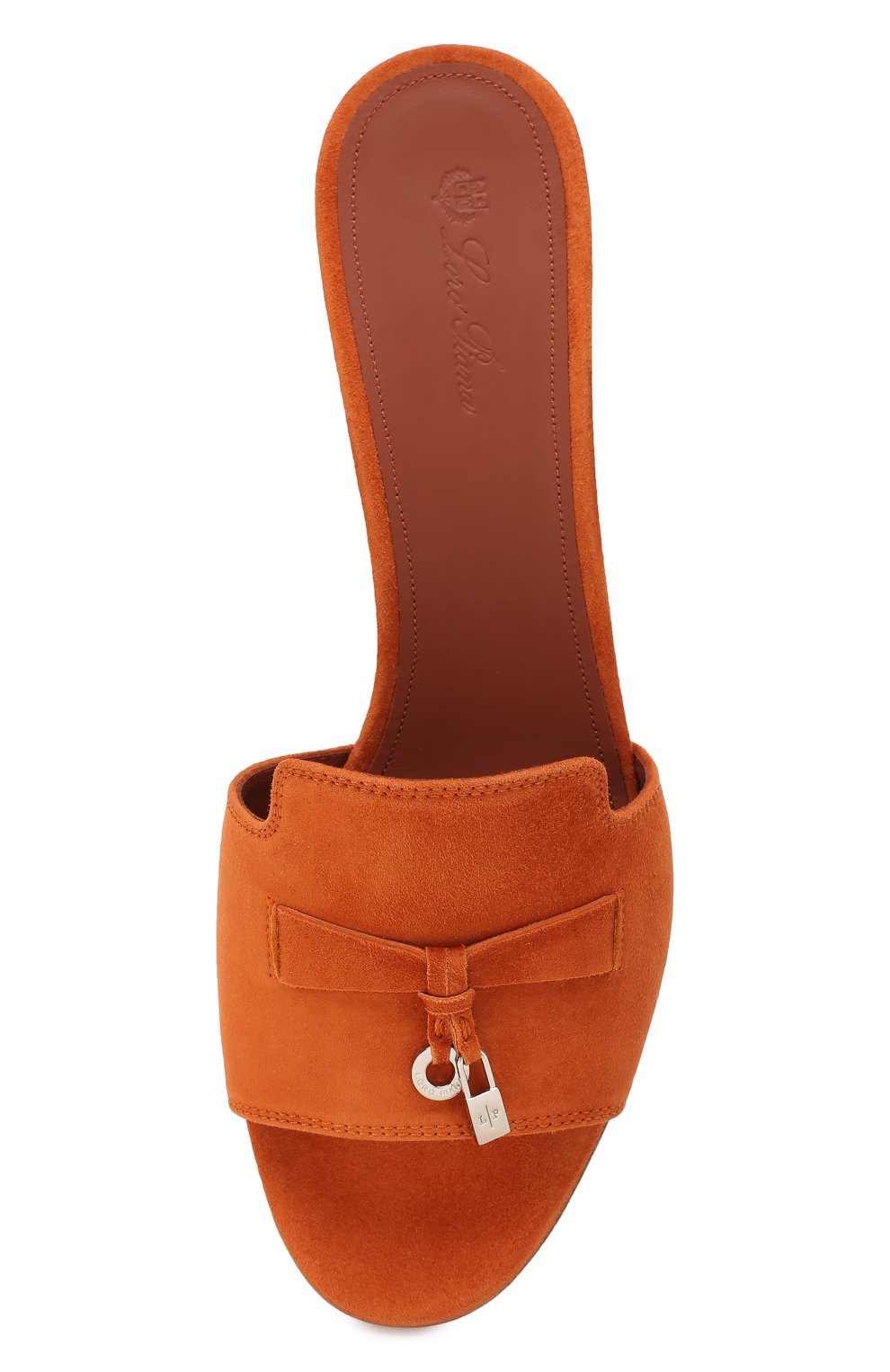 Замшевые мюли summer charms LORO PIANA, арт. FAI5579, фото 5