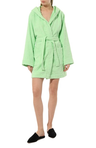 Хлопковый халат MOSCHINO, арт. 231V6/A9601/4420, фото 2