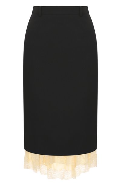 Женская шерстяная юбка BALENCIAGA, арт. 790575/TMT32