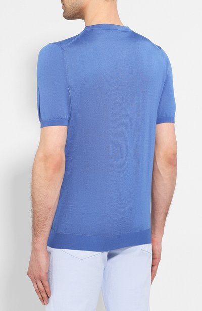 Шелковый джемпер KITON, арт. UK1092, фото 4