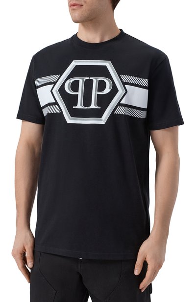 Хлопковая футболка PHILIPP PLEIN, арт. SAFC MTK8884 PJY002N, фото 3