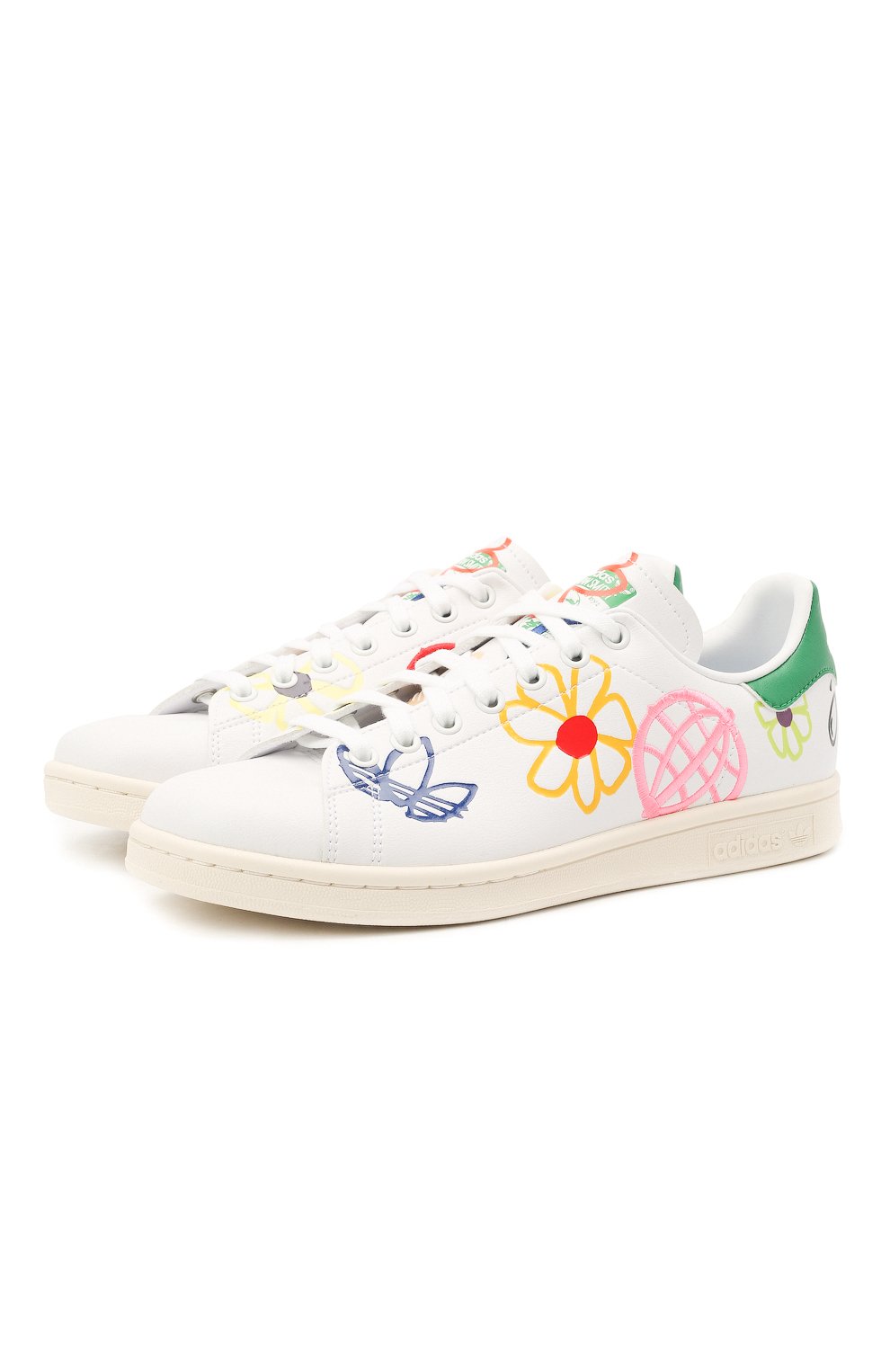 Комбинированные кеды stan smith ADIDAS ORIGINALS, арт. FX5653, фото 1