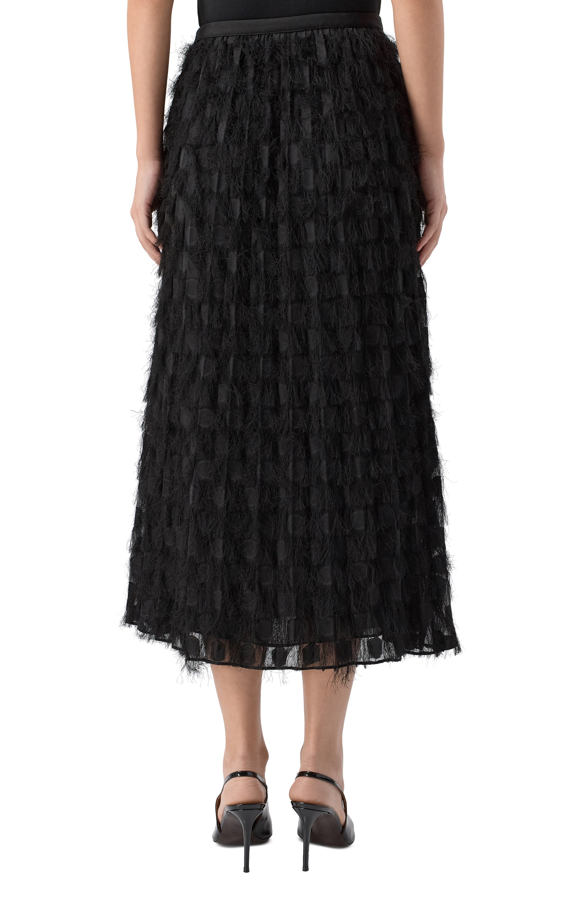 Юбка BOSS черного цвета по цене 33550 руб., арт. 50546821, фото 4 Юбка BOSS, арт. 50546821, фото 4