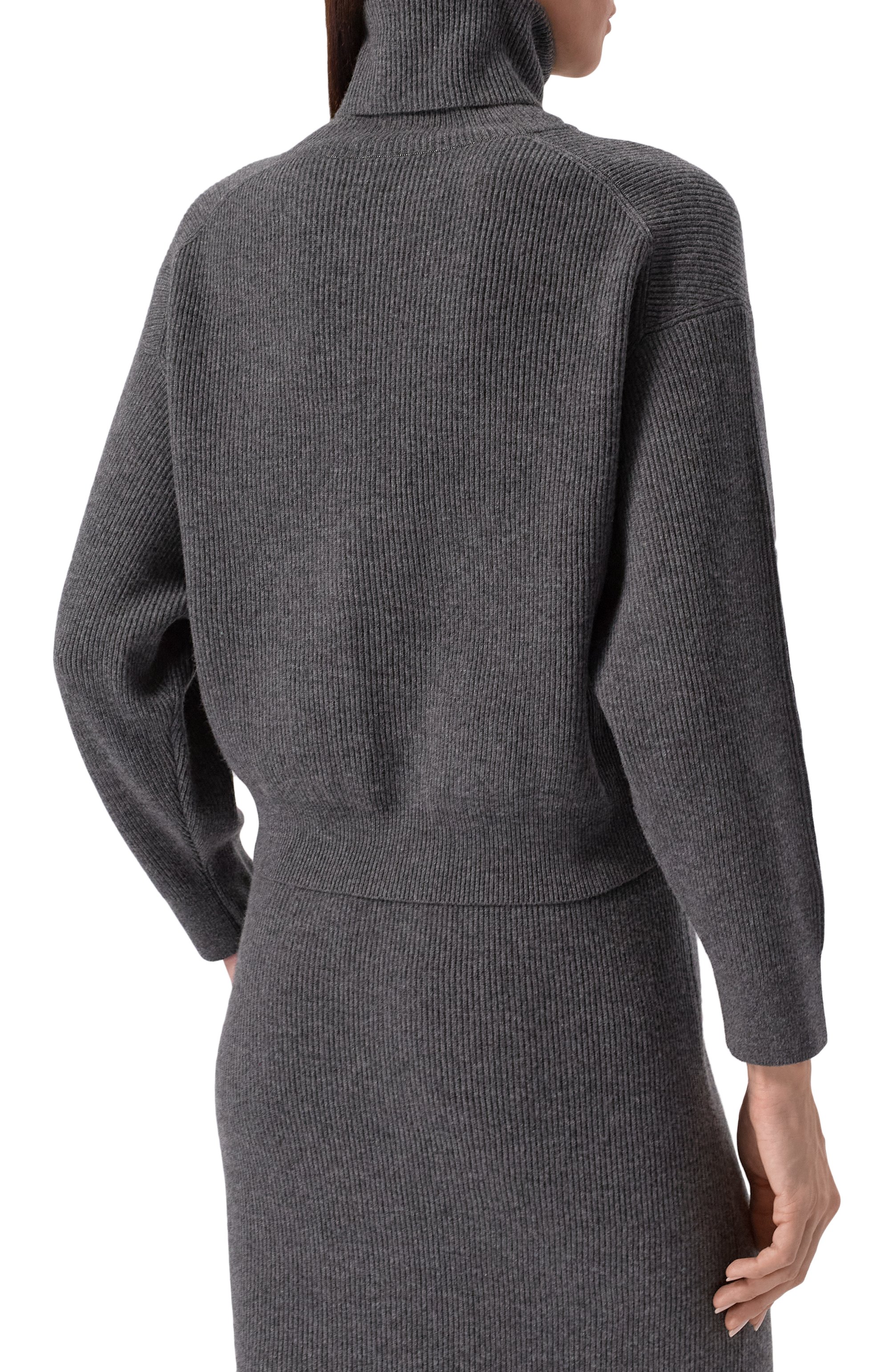 Свитер из шерсти и кашемира BRUNELLO CUCINELLI, арт. M16129313, фото 4