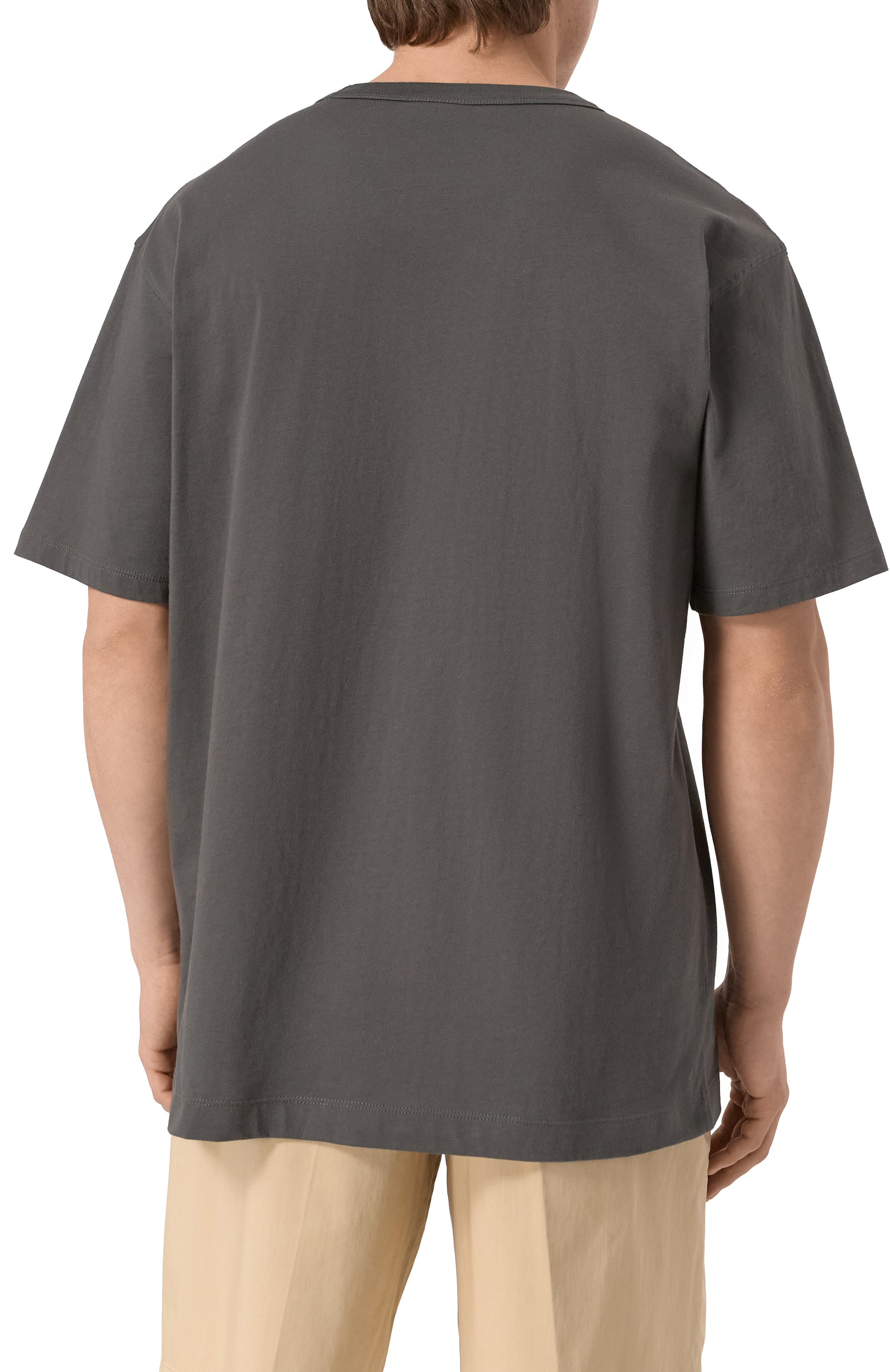 Хлопковая футболка DRIES VAN NOTEN, арт. 251-021101-1600, фото 4