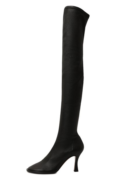 Кожаные ботфорты lea NEOUS черного цвета по цене 147000 руб., арт. 00452NS01, фото 4 Кожаные ботфорты lea NEOUS, арт. 00452NS01, фото 4