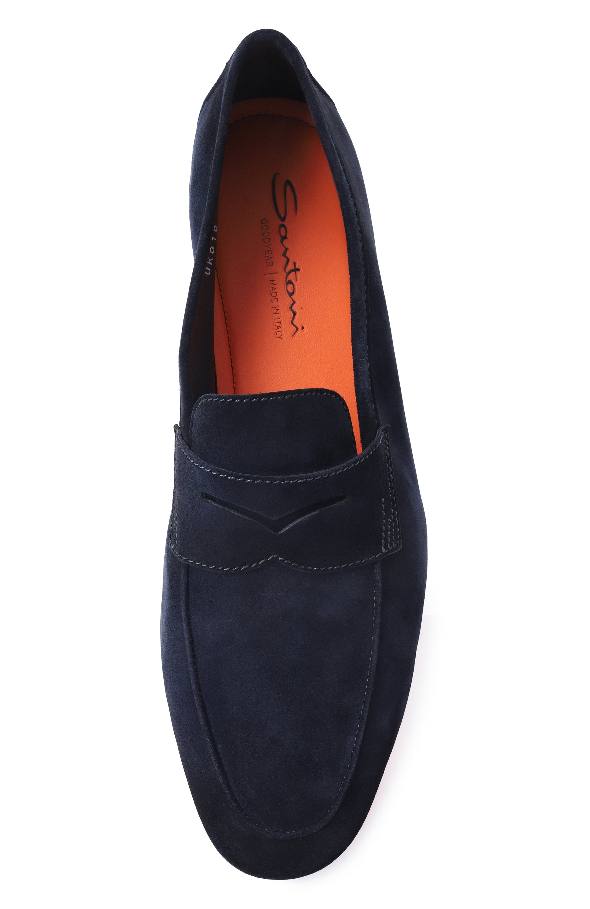 Замшевые пенни-лоферы carlo SANTONI, арт. MCNG18837SA4SEAA, фото 6