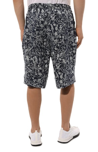 Льняные шорты KITON, арт. UPN005H08902, фото 4