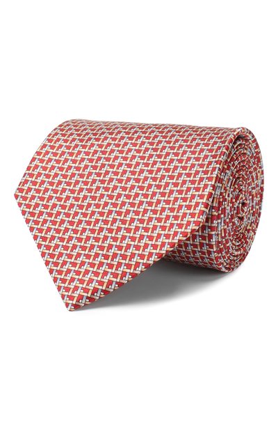 Мужской шелковый галстук LANVIN, арт. 2815/TIE