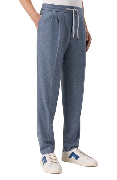 Шерстяные брюки BRUNELLO CUCINELLI, арт. M038PE1710, фото 3