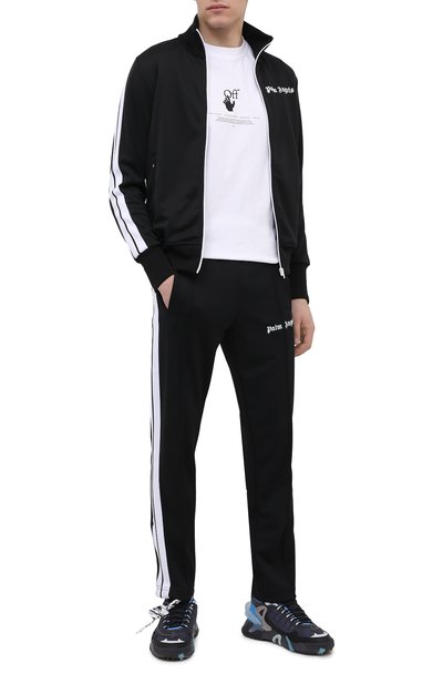 Толстовка PALM ANGELS черного цвета по цене 43900 руб., арт. PMBD001R21FAB0011001, фото 2 Толстовка PALM ANGELS, арт. PMBD001R21FAB0011001, фото 2