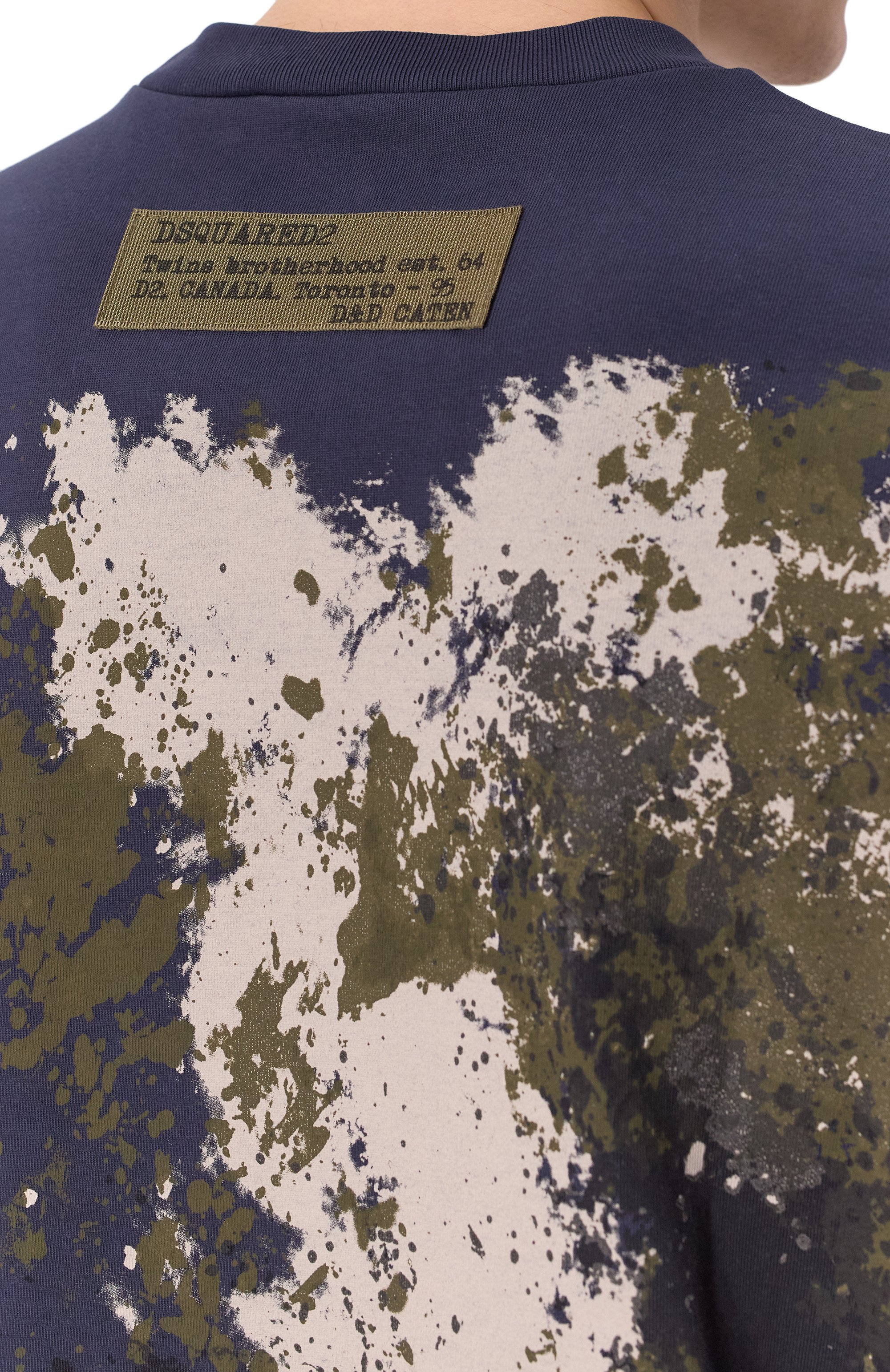 Хлопковая футболка DSQUARED2, арт. S74GD1420/D20033, фото 5