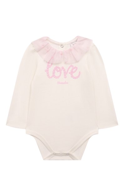 Комплект из боди и юбки MONNALISA, арт. 35D503, фото 2