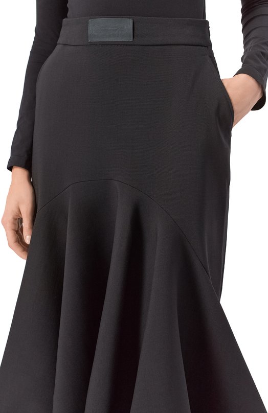 Шерстяная юбка VETEMENTS WA65KK505B/25024 W00L Чёрный  WA65KK505B/25024 W00L Фото 5
