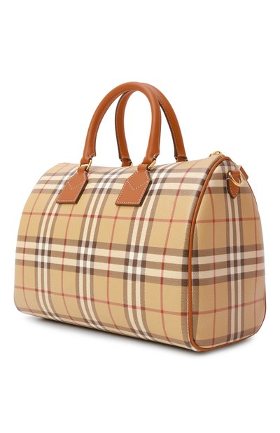 Сумка check medium BURBERRY бежевого цвета по цене 191000 руб., арт. 8119049, фото 4 Сумка check medium BURBERRY, арт. 8119049, фото 4