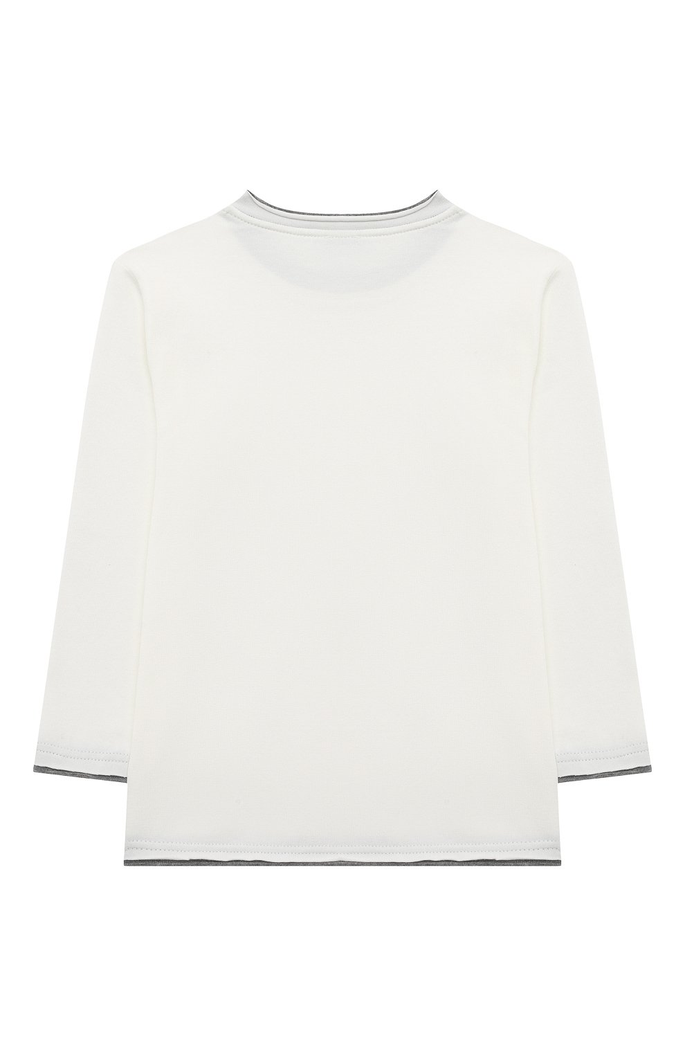 Хлопковый лонгслив IL GUFO, арт. C0ATA025M0011/2A-4A, фото 2