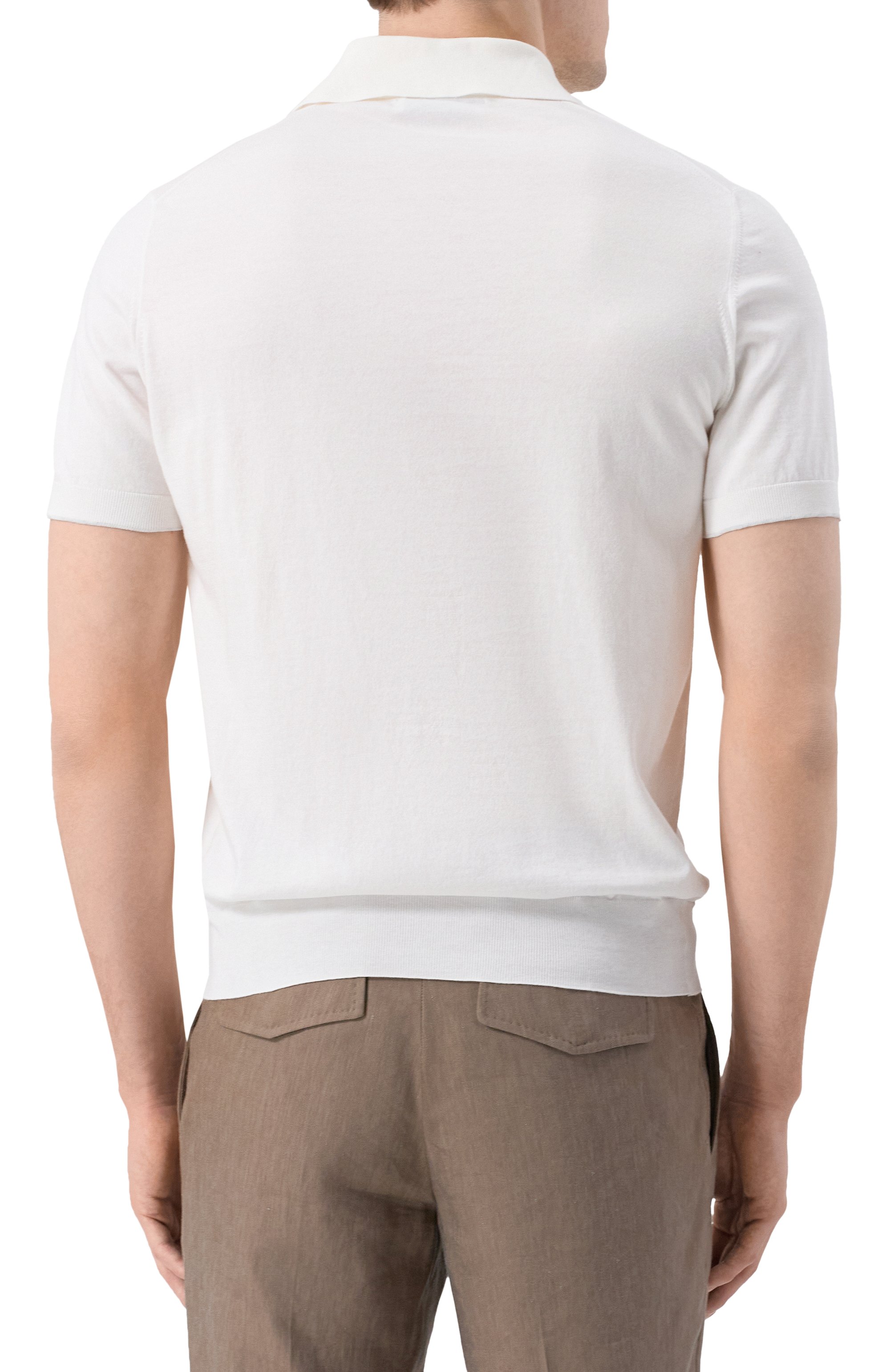 Хлопковое поло BRUNELLO CUCINELLI, арт. M29800125, фото 4
